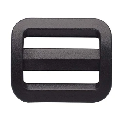 Image of KEEJEA Unisex Plastic Tri Glide 20mm Webbing Buckle Pack of 10