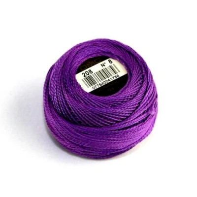 Image of DMC Cotton Perle Thread Size 8 208 per 10 Gram Ball