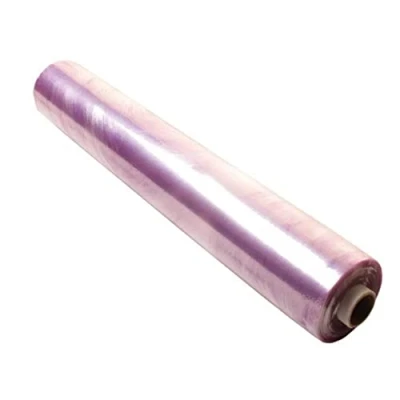 Image of Vogue Pre Perforated Cling Film 450 mm x 500 m (Pack of 3), Clear, Sections for Easy Tear, Catering Wrap, Sharp Box Edge Custom Size, GD149
