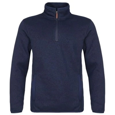 Image of Fort Men&#039;s 238 Fortress Easton 1/4 Zip Pullover, Navy Blue, Small