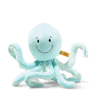 Image of Steiff 063770 Soft Cuddly Friends Ockto octopus, turqu,27 cm, Turquoise