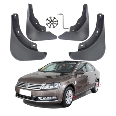 Image of Car Mud Flaps For vw Passat B7 Saloon Splash Guards Flap Mudguards Front Rear 4pcs 2010 2011 2012 2013 2014