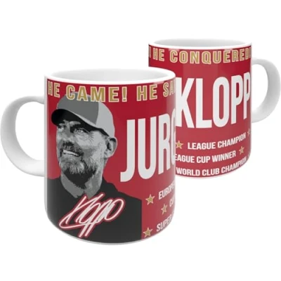 Image of Liverpool Klopp Mug He Came! Saw! Conquered! 11oz.