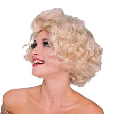 Image of Rubie&#039;s Official Hollywood Starlet Wig Blonde, Adult Costume One Size Halloween