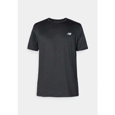 Image of New Balance RUN Basic Tshirt, Men&#039;s, Size: Large, Black