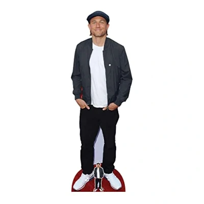 Image of STAR CUTOUTS CS975 Charlie Hunnam Lifesize Cardboard Cutout With Free Mini Standee