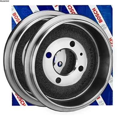 Image of 7750119 Brake Drum BOSCH 0 986 477 083 214mm Rear Axle FIAT: 500 Hatchback, Panda II Punto FORD: KA Hatchback