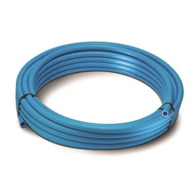 Image of 25 mm x 50 m Coil Blue MDPE Cold Water Mains Supply Pipe