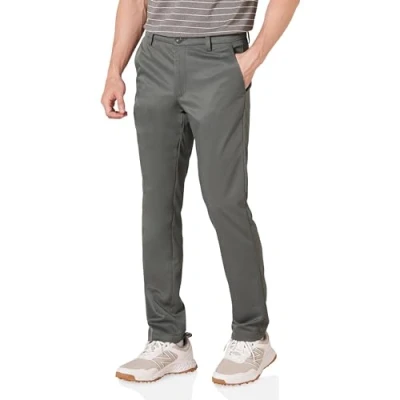 Image of Amazon Essentials Men&#039;s Slim Fit Stretch Golf Trousers, Grey, 33W / 28L