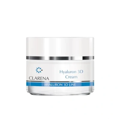 Image of Clarena Hyaluron 3D Ultra Moisturising Anti Wrinkle Cream with 3 Types of Hyaluronic Acid 50ml