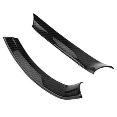 Image of Steering Wheel Cover Trim 2pcs carbon fiber Auto Interior Decoration Frame for Romeo Stelvio/Giulia spoiler giulia w463 2017cessories