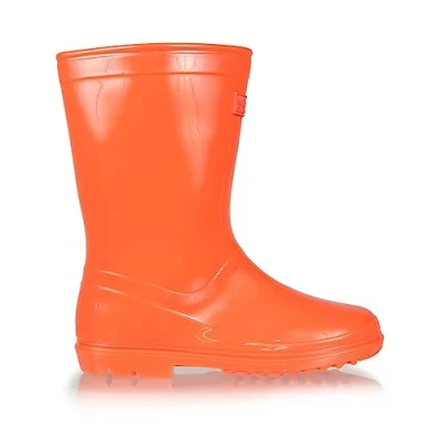 Image of Regatta Wenlock Junior Rain Boot, Fiery Coral, 0.5 UK