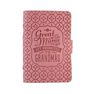 Image of Impressions Sentiment Gifts Leather Look Credit Card Wallet Holder Grandma