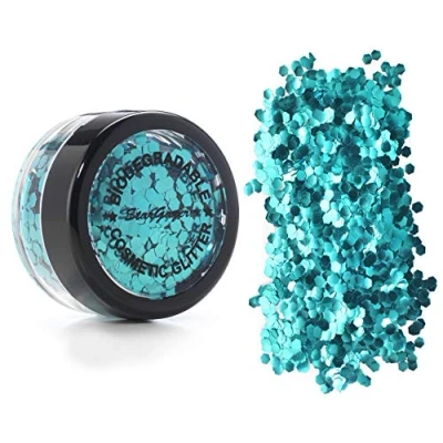 Image of Stargazer Biodegradable Chunky Glitter Shaker Sky. Festival Friendly Cosmetic
