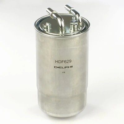 Image of 13230386, 93190796 Fuel Filter DELPHI HDF629 with quick coupling NISSAN: Qashqai / Qashqai+2 I, VAUXHALL: Corsa Mk3, Corsavan Mk3