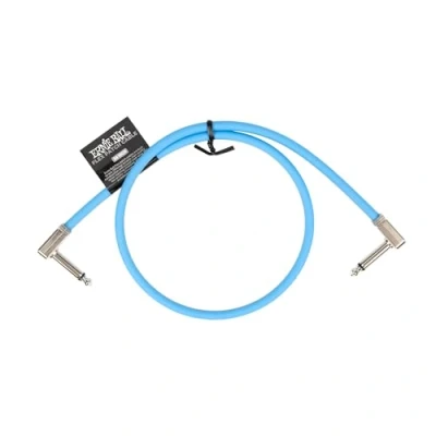 Image of Ernie Ball Flex Patch Cable 24in Blue Single
