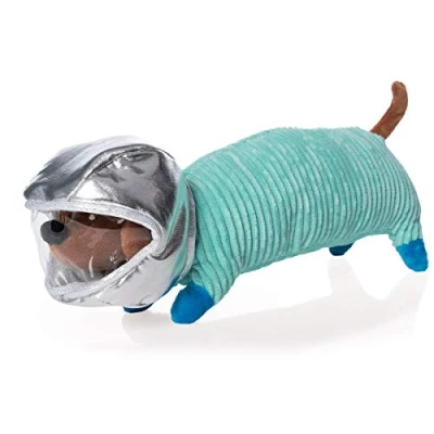 Image of Manhattan Toy Space Dog Stuffed Animal with Removable Helmet 33.02cm Long Plush