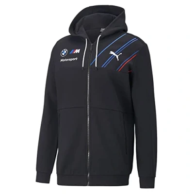 Image of PUMA 2022 BMW Team Full Zip Hoodie (Anthracite)