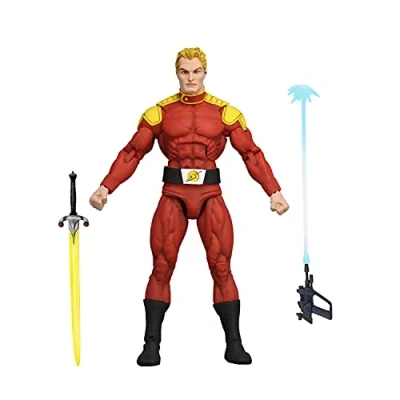 Image of NECA Defenders of The Earth Series Flash Gordon 7&quot; Action Figure, Multicolour