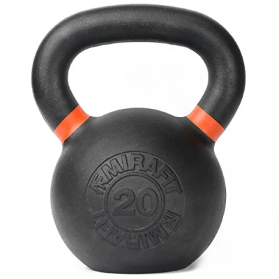 Image of Mirafit Cast Iron Kettlebell 20kg