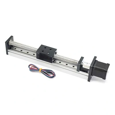 Image of Befenybay 200mm Length Travel Linear Stage Actuator with Square Rails Ballscrew SFU1605 NEMA17 Stepper Motor for DIY CNC Router Parts X Y Z Axis
