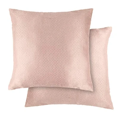 Image of Emma Barclay Ambiance Cushion Cover in Blush Pink 17x17 (43x43cm),AMC1717BLUS