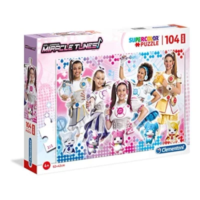 Image of Clementoni Supercolor 23737 Puzzle Miracle Tunes 104 Pieces Maxi Multicoloured