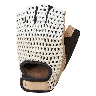 Image of Altura Crochet Mitts Cream/Tan Xs