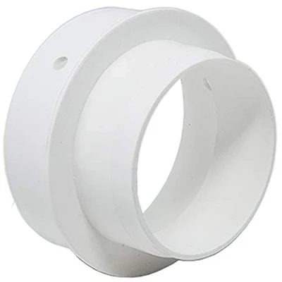 Image of Kair Ducting Reducer 100mm to 80mm Duct Pipe Reduction Connector for Extract Fans and Ventilation Units