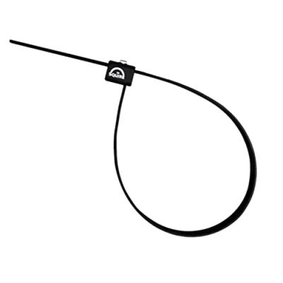 Image of Squire Bike Locks STRAPLOK™ 10/400: Ultra Lightweight Multi Functional Zip Tie Style Café Lock with 10mm Stainless Steel Core, 450mm Length, 2 Keys Included
