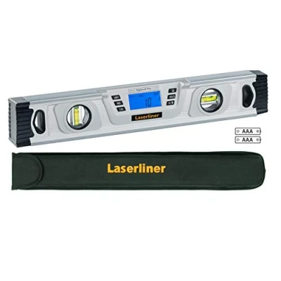 Image of Umarex Laserliner DigiLevel Plus 40 Digital Spirit Level (40 cm; 2 x 1.5 V LR03 AAA; Reference Function; ± 1 mm/m Accurate) 081.250A