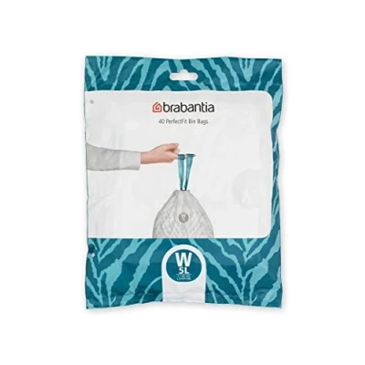 Image of Brabantia PerfectFit bags W 5 litre Dispenser Pack of 40