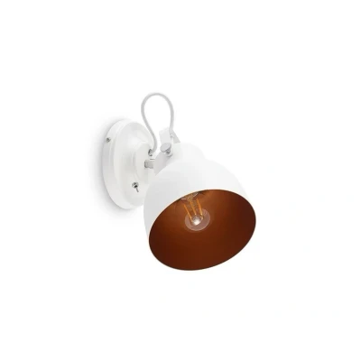 Image of Lindby Adirta metal wall light in white