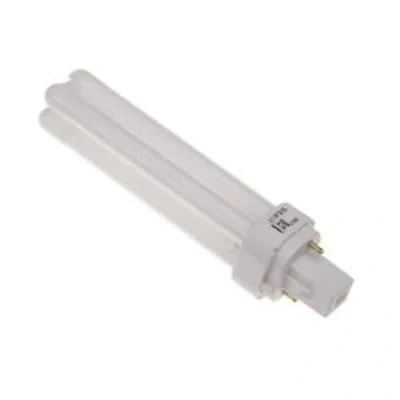 Image of GE Low Energy Lighting 2 Pin Double Tube CFL 10w G24D 1 Warm White 10000 Hours