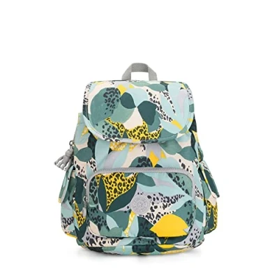 Image of Kipling City Pack S Women&#039;s Backpack Handbag, Multicolour (Urban Jungle), One Size