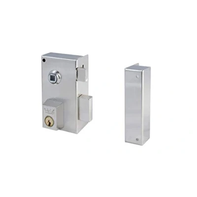 Image of Yale 3012002 56B70DHN Standard Lock, Nickel Plated, Entrada 40 mm