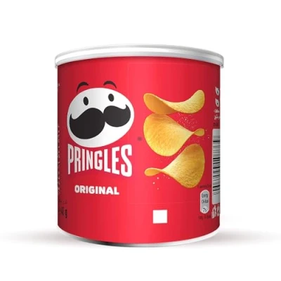 Image of Pringles Original Potato Chips, 40g (Pack of 12)
