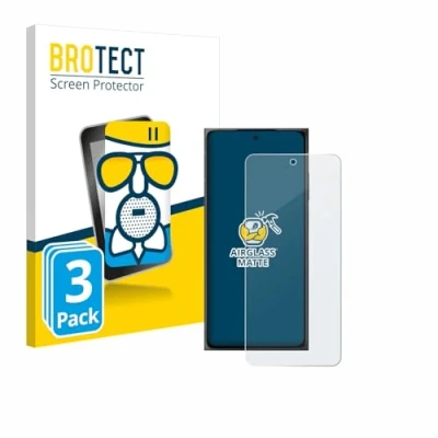 Image of brotect Anti Glare Glass Screen Protector Matte compatible with HMD Skyline (3 Pack) Scratch 9H Protection Film