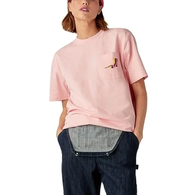 Image of Dickies Men&#039;s Unisex BCA Heavyweight Pocket Tee, Quartz Pink, Medium