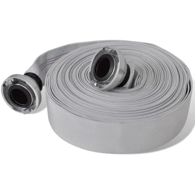 Image of vidaXL Fire Hose Flat 30 m with C Storz Couplings 2 Inch