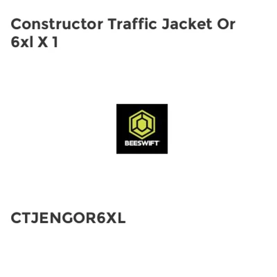 Image of Constructor Jackets Orange 6XL