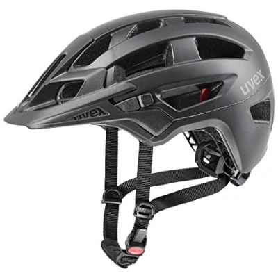 Image of uvex Finale 2.0 Tocsen Secure Mountain Bike Helmet for Men &amp; Women incl. Crash Sensor Individual Fit Black Matt 52 57 cm