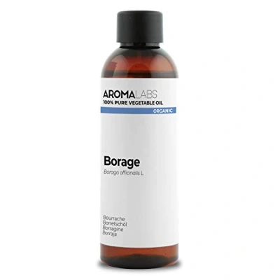 Image of ORGANIC BORAGE Oil 100mL 100% Pure, Natural, Cold Pressed And AB Certified AROMA LABS (French Brand)