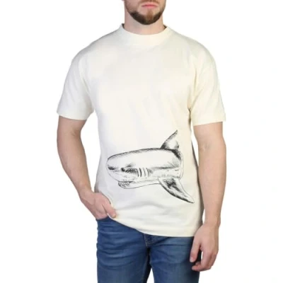 Image of Palm Angels PMAA001S23JER001 T Shirt, White, L