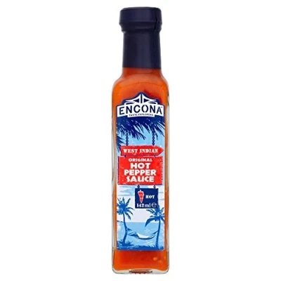 Image of ( 6 Pack) Encona West Indian Hot Sauce 142ml
