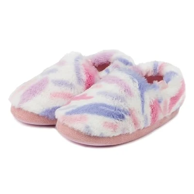 Image of Totes Girls Short Full Back Slippers