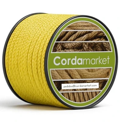 Image of Cordamarket Driza Dyneema Rope, unisex adult, CDMKDYA040015, lemon tree, 15