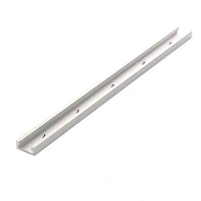 Image of belupai 800mm T Slot Track Miter Jig Fixture Straight Edge Clamping Tool 30x12.8mm Guide Aluminum Alloy Locking Handle Heavy Gauge for Woodworking Router Table Saw