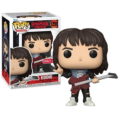 Image of Funko Pop TV: Stranger Things Eddie (Target Exclusive) Vinyl Figure