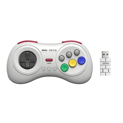 Image of 8Bitdo M30 2.4G Wireless Gamepad for SEGA Mega Drive Mini and Switch with 6 Button
